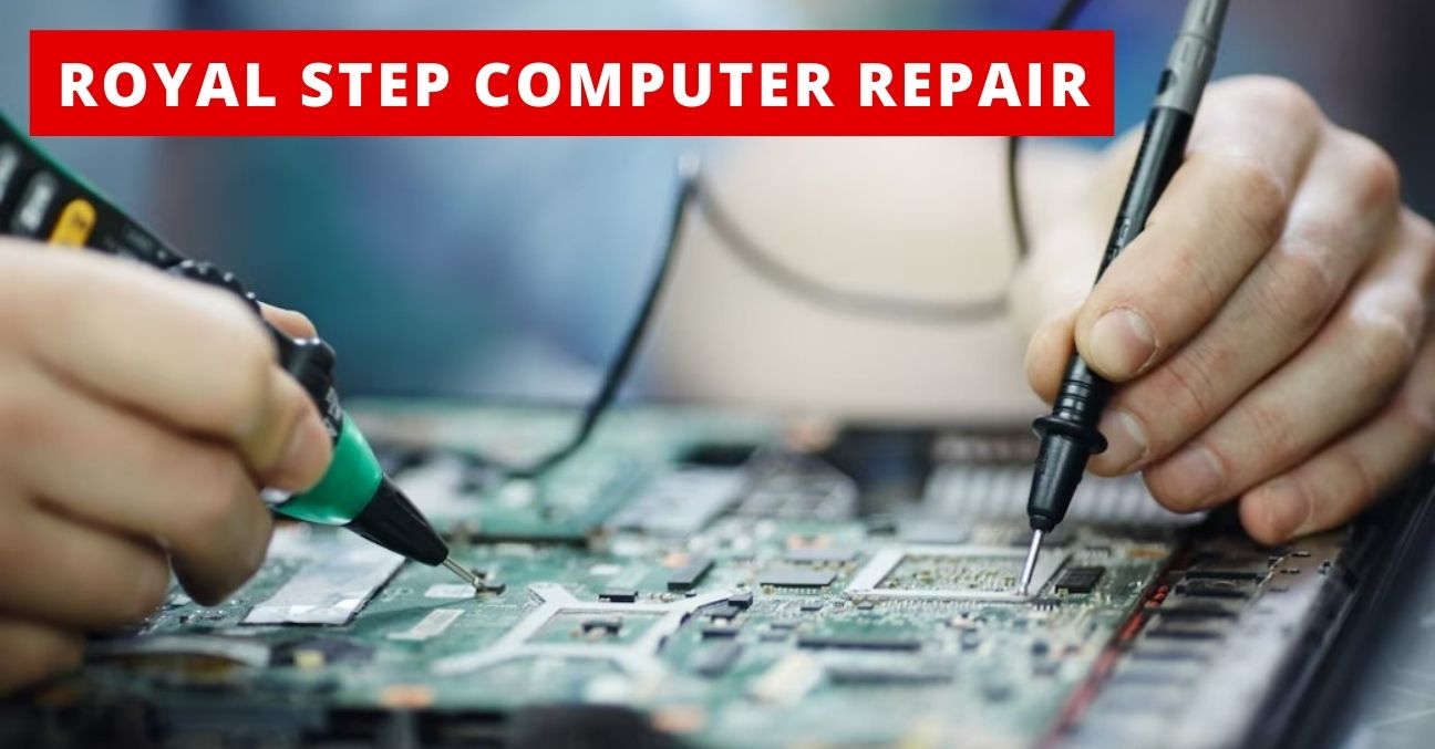 Royalstep computer repair service in Dubai